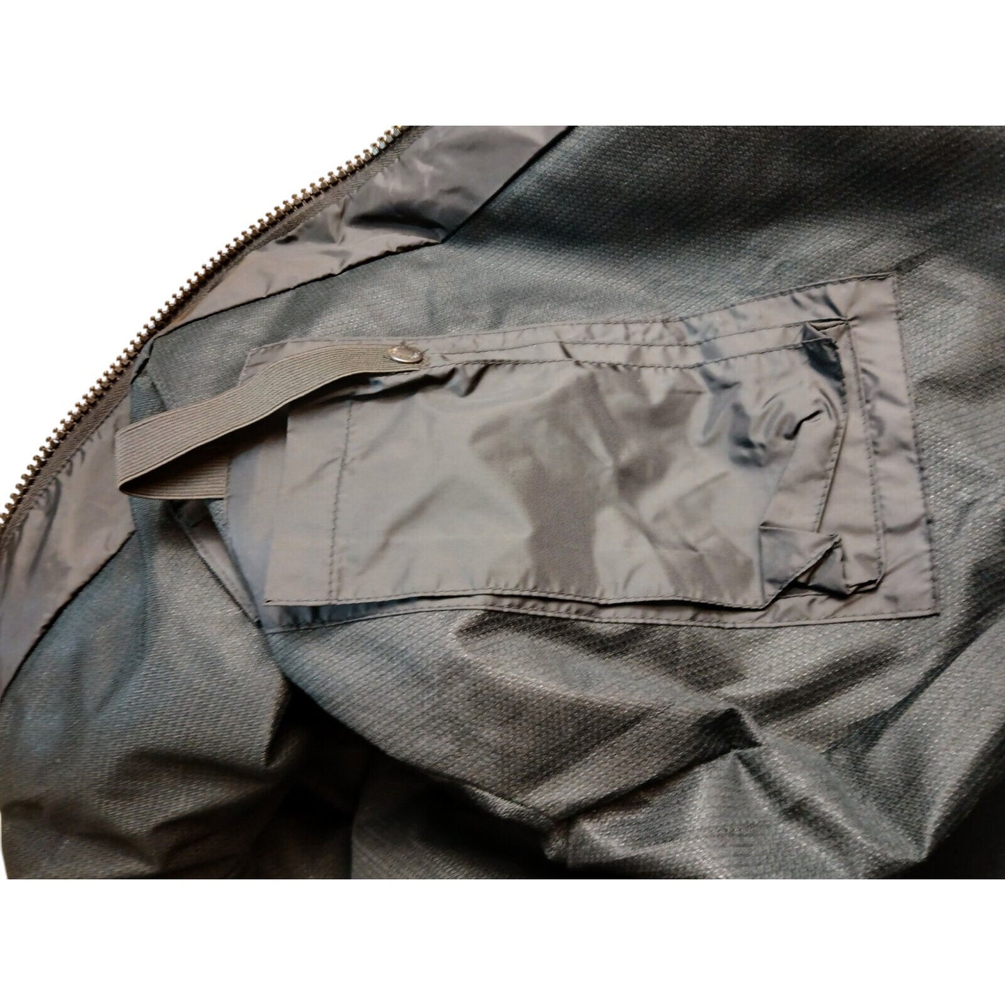 Sioen Black Police Jacket Waterproof Goretex Radio Loop Security Foul Weather