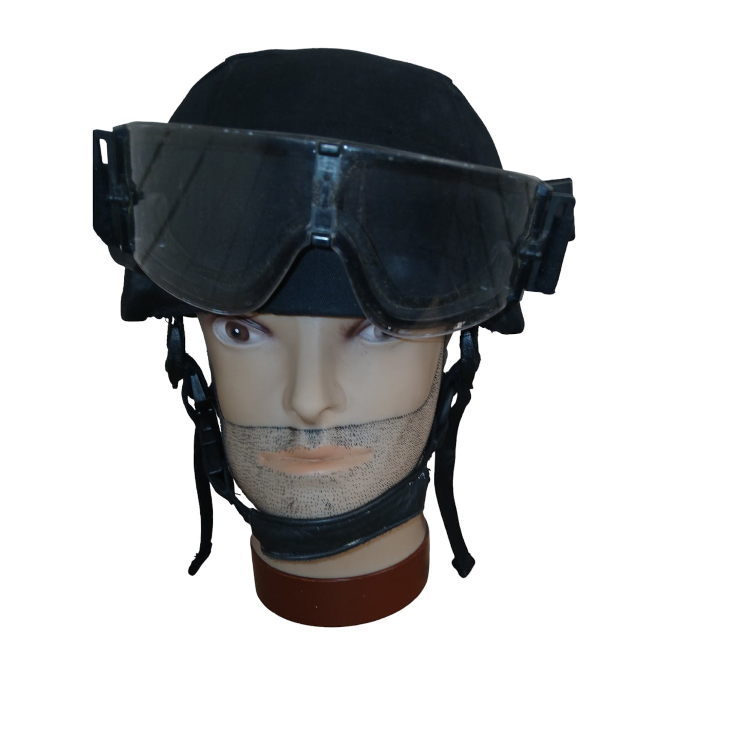 Aegis Ballistic Helmet With Ballistic Goggles & Klick Fast Dock Size X Large