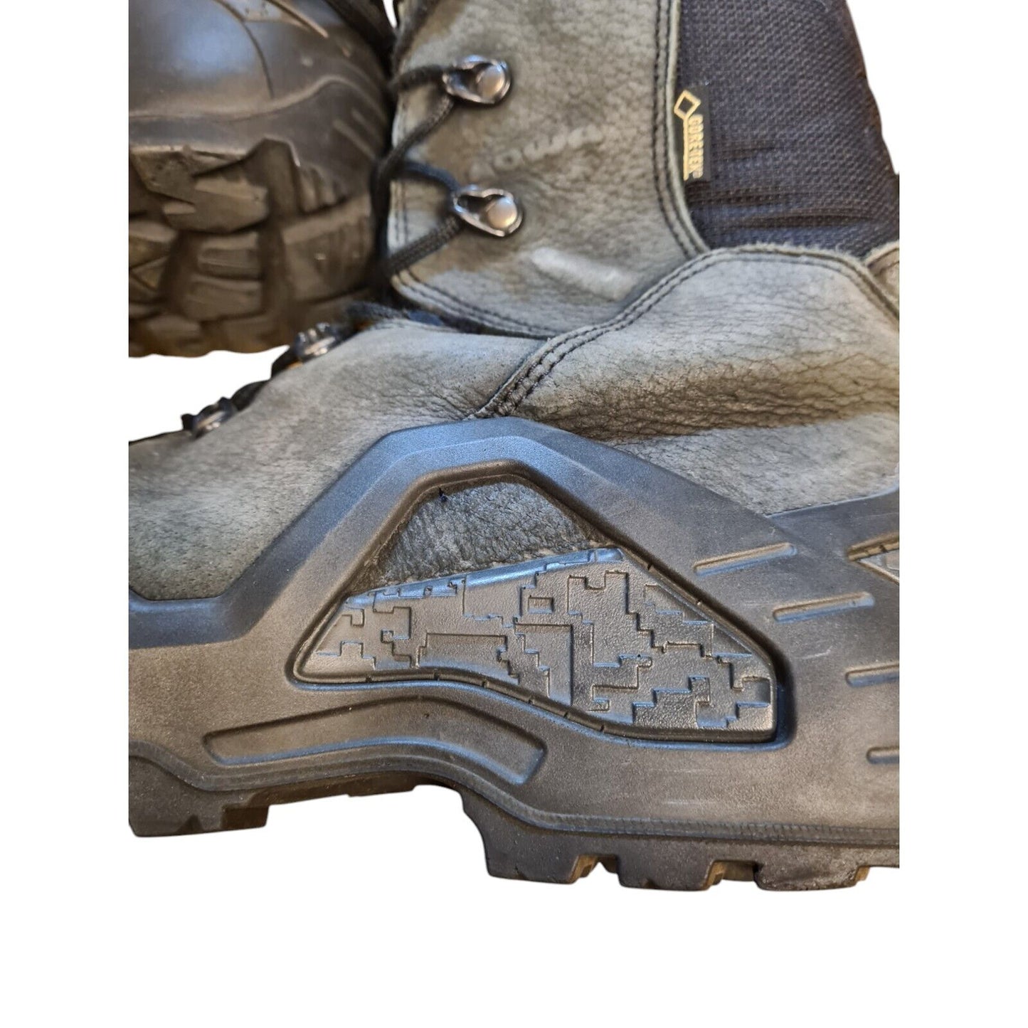 Lowa Goretex Boots Z-8 GTX Leather Size 11 Black Walking Hiking Militaria