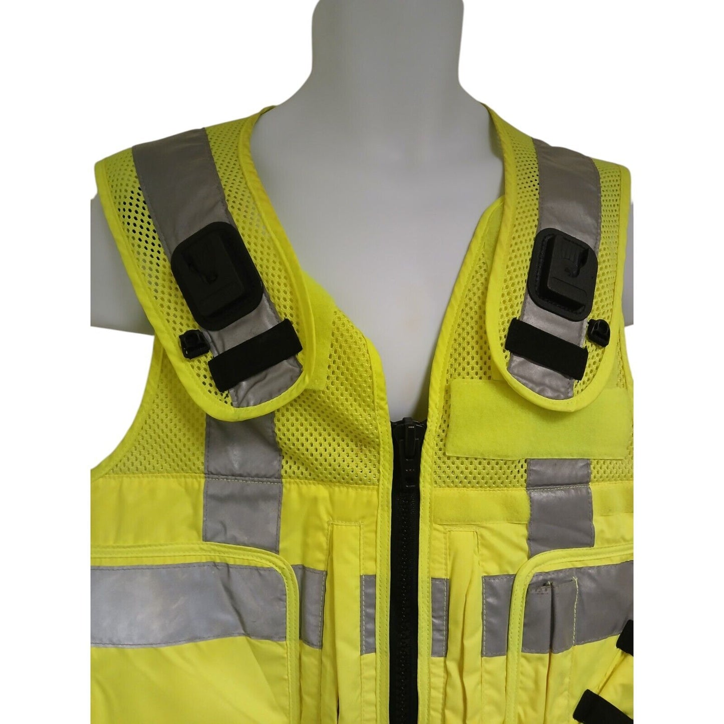 Mehler Vario System Vest Tactical Hi Viz Vis Klickfast Large Police Security