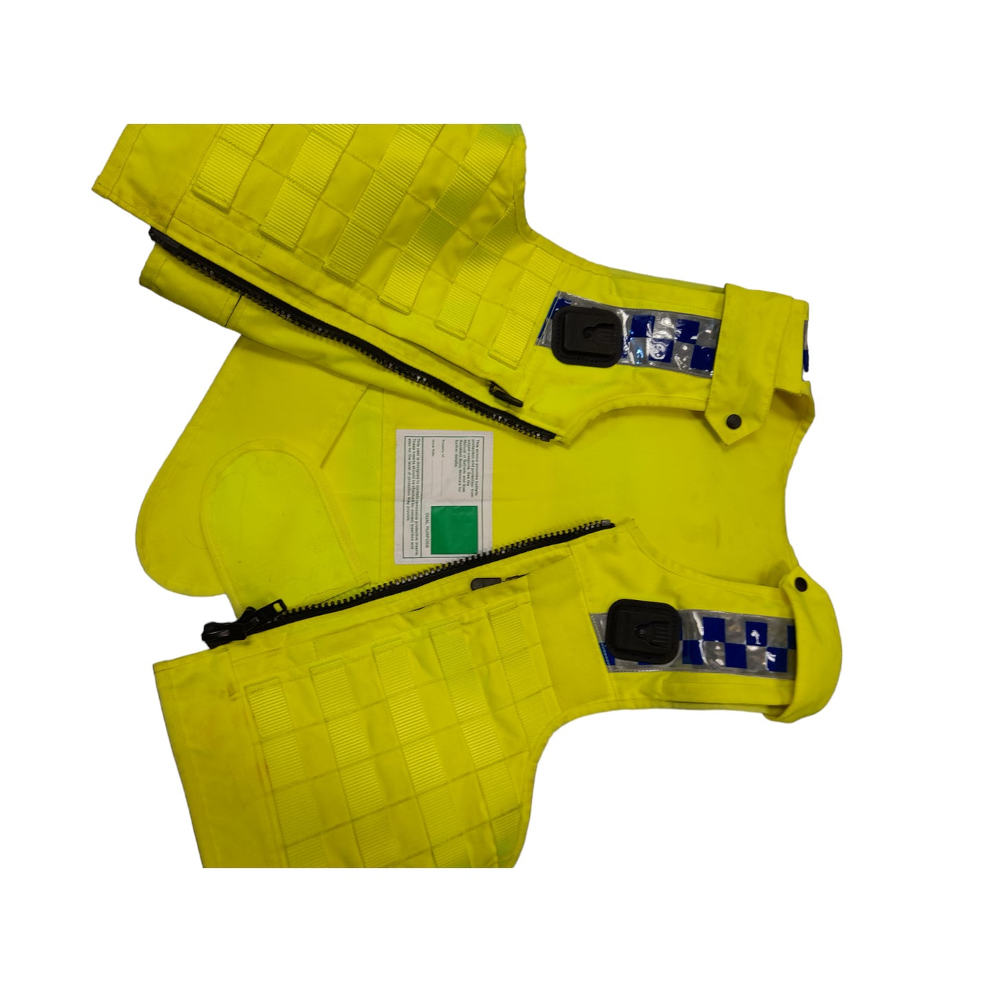 Mehler Vario Molle Body Armour Cover Hi Vis Ex Police Security Protection GradeB