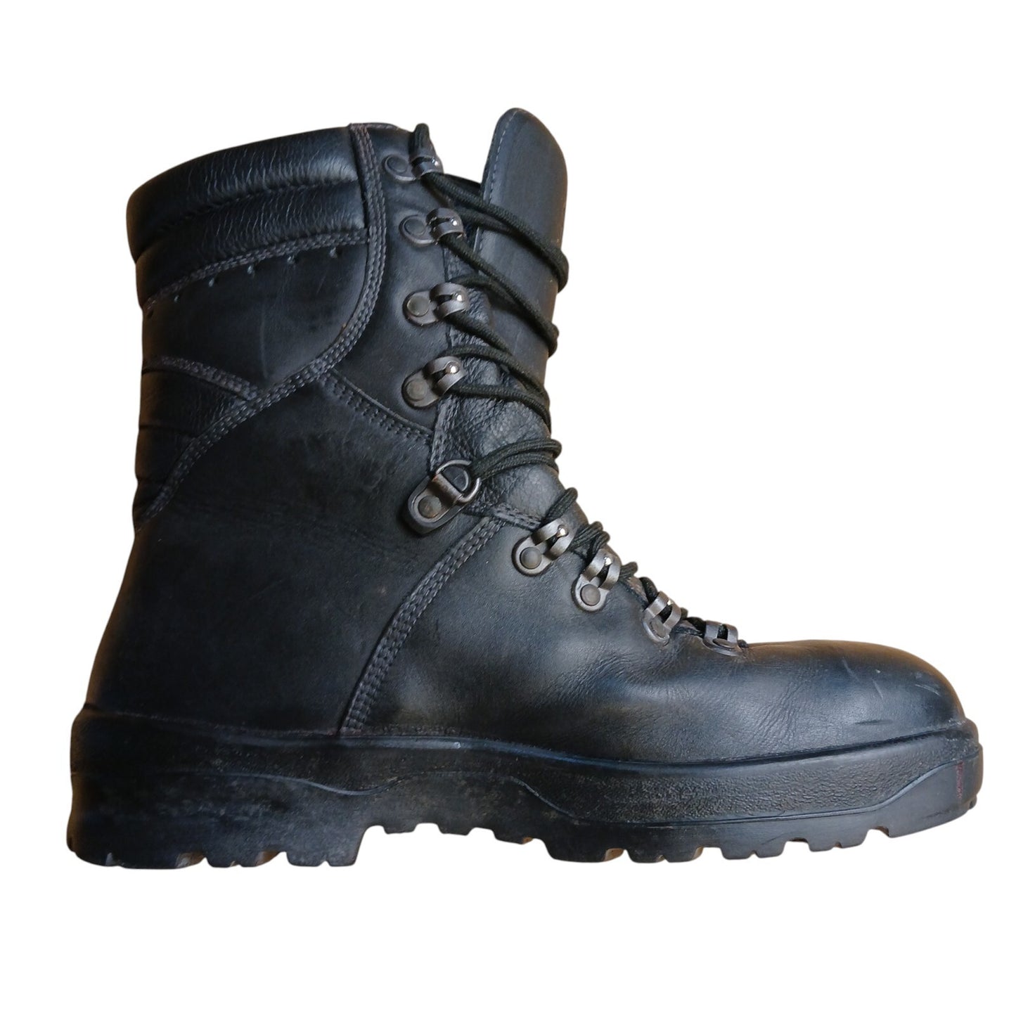 Jolly Ankle Safety Boots Goretex Black Leather Work Laced Size 8 Waterproof