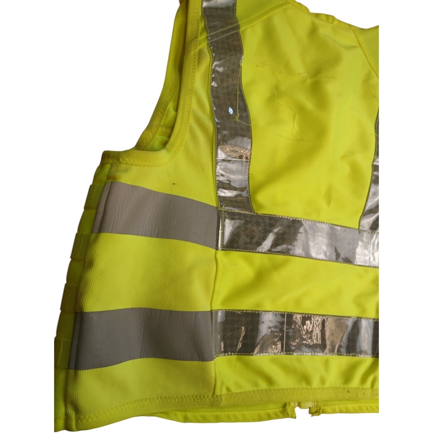 Molle Tactical Vest Utility Hi Viz Vis Security Ex Police Yaffy 982 Grade B