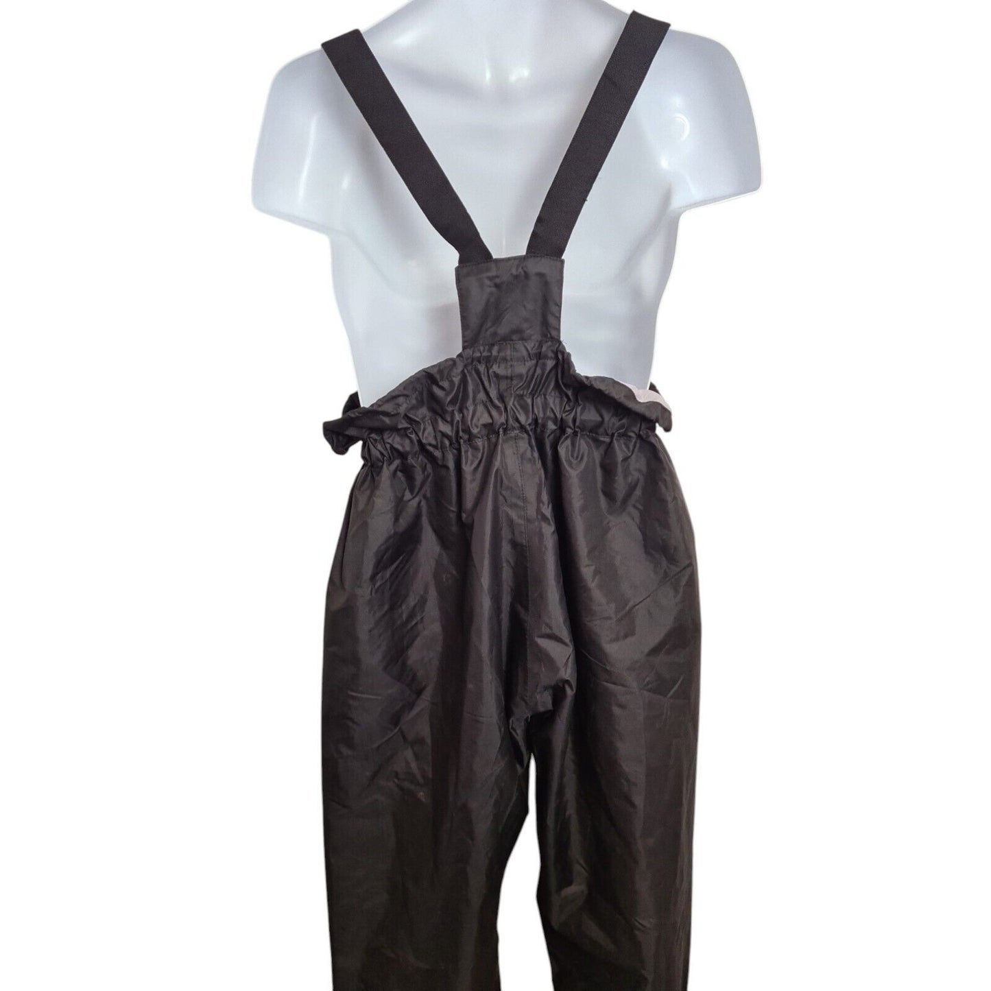 Yaffy Waterproof Overtrousers Bib and Braces Black Trousers Workwear Salopettes