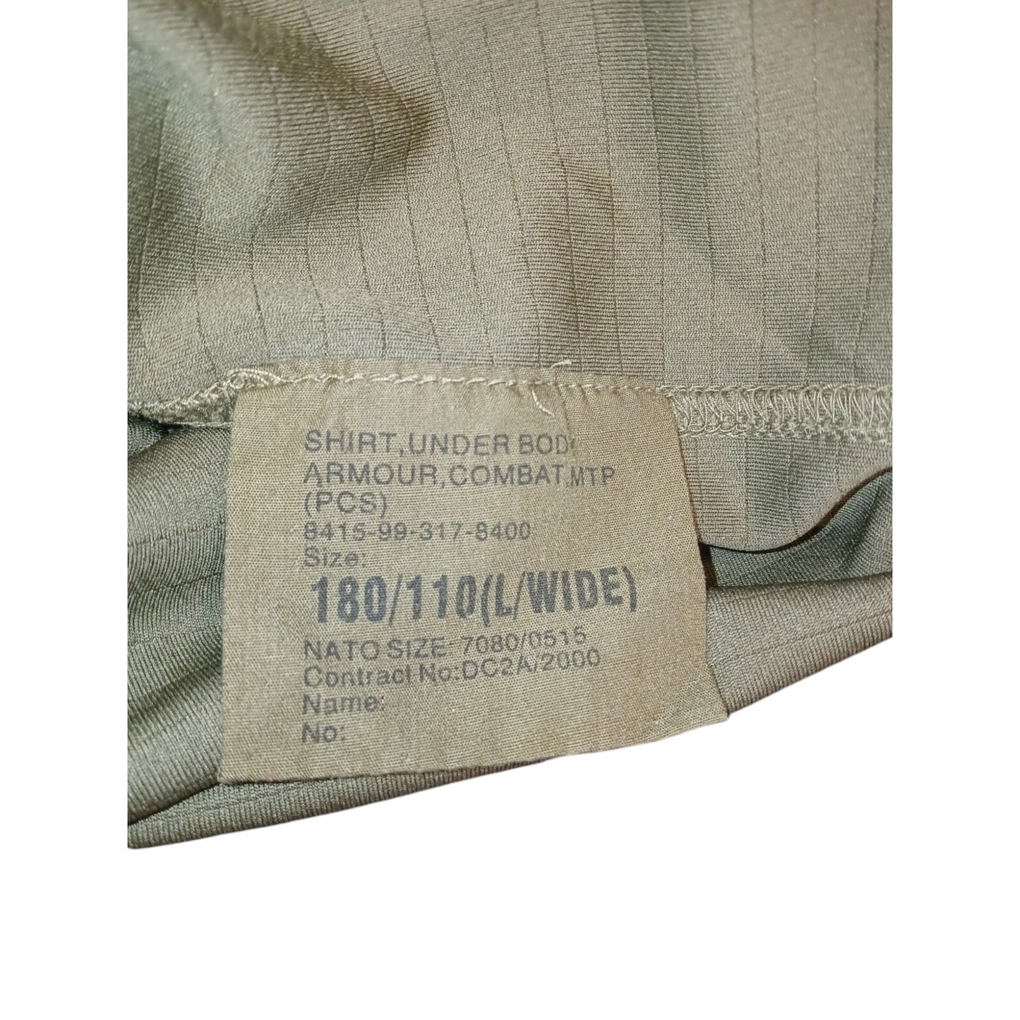 UBACS MTP Olive Shirt Wicking Top Under Armour Body Combat PCS Military Services