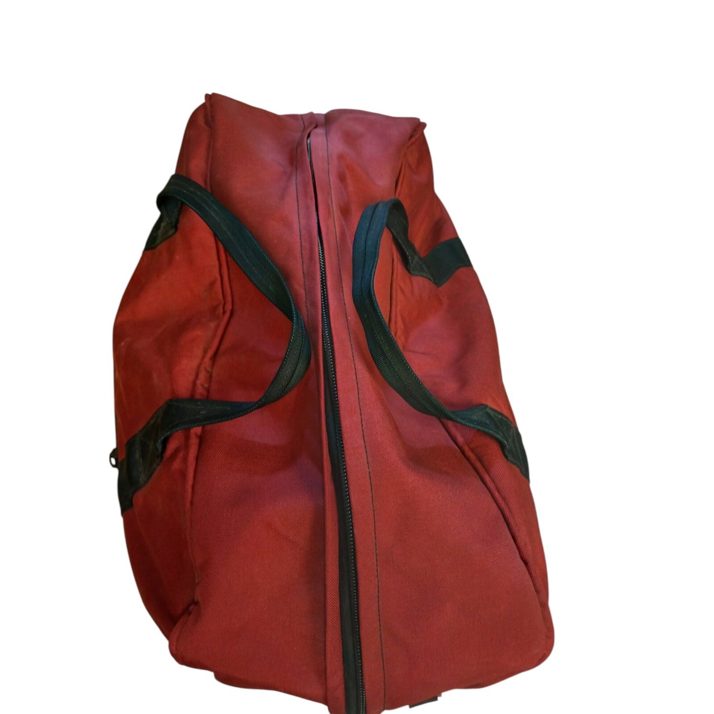 Canvas Holdall Red Heavy Duty Travel Bag Overnight Luggage British Military Gym