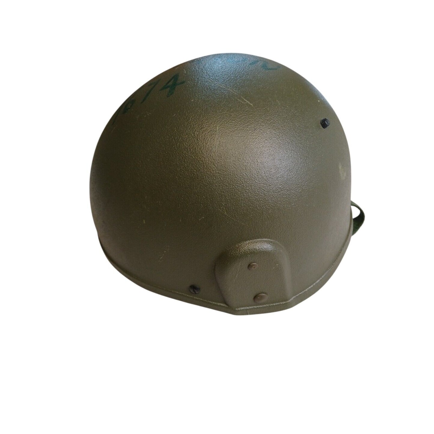British Army GS MK6 Combat Helmet Olive Green Ballistic Protection Military