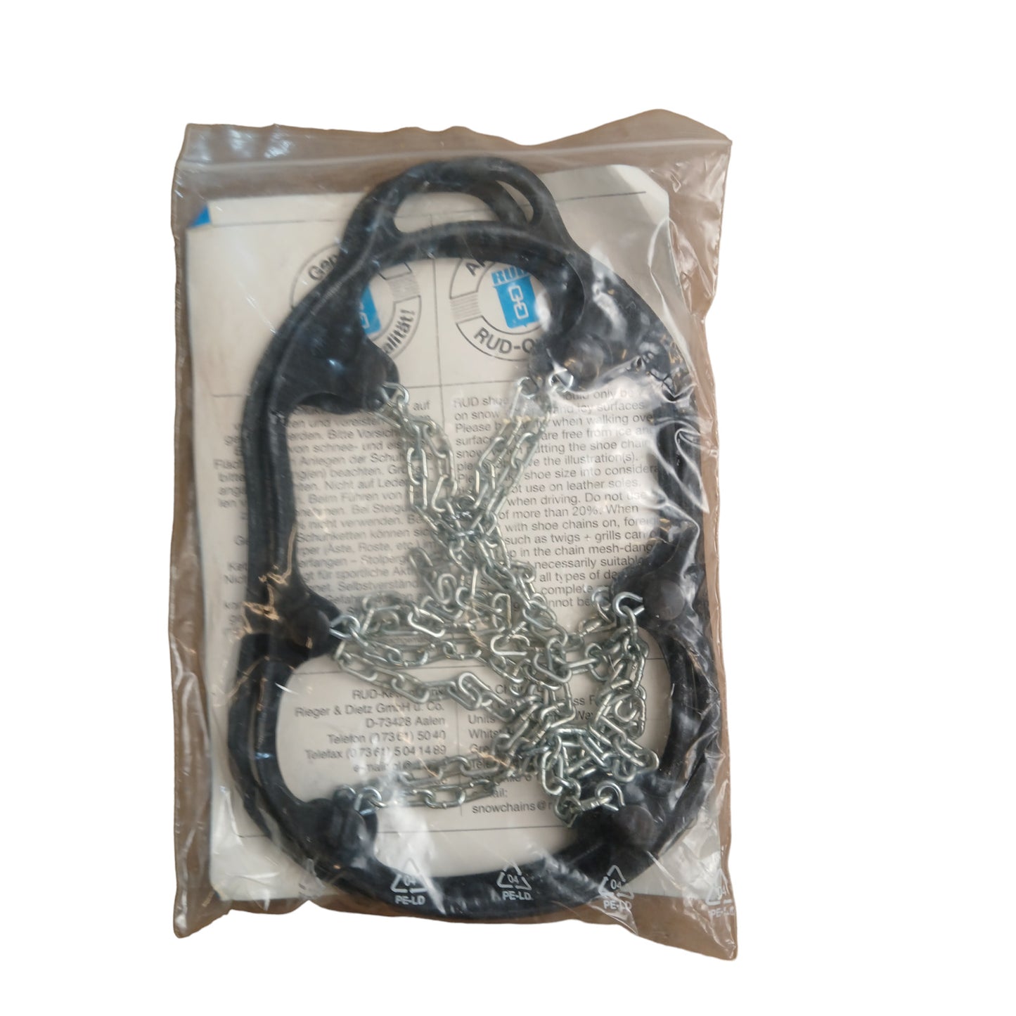 RUD Pair Of Snow And Ice Grips Overshoe Anti Slip Chains Walking Like Yaktrax