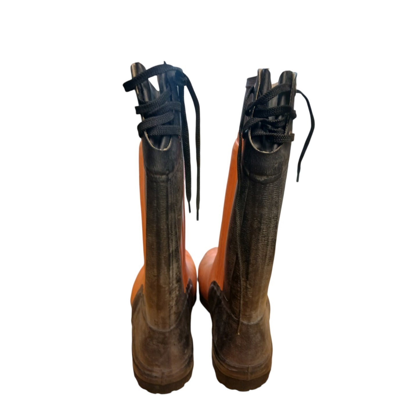 Chainsaw Boots Wellies Woodjack EPM Safety Orange Black Class 3 Size 12