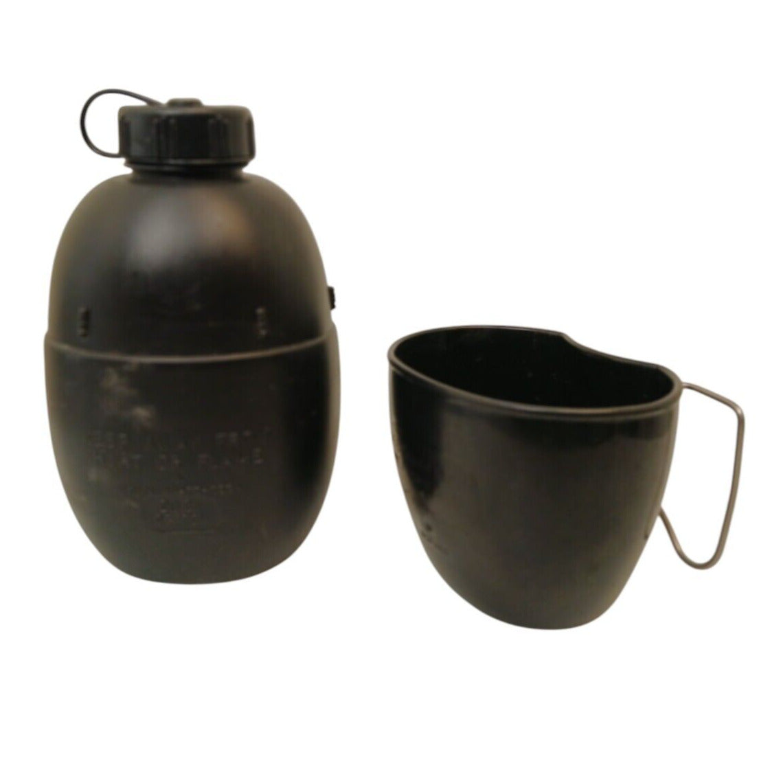 British Army Osprey Water Bottle NATO 58 Pattern With Cup Mug Canteen Camping