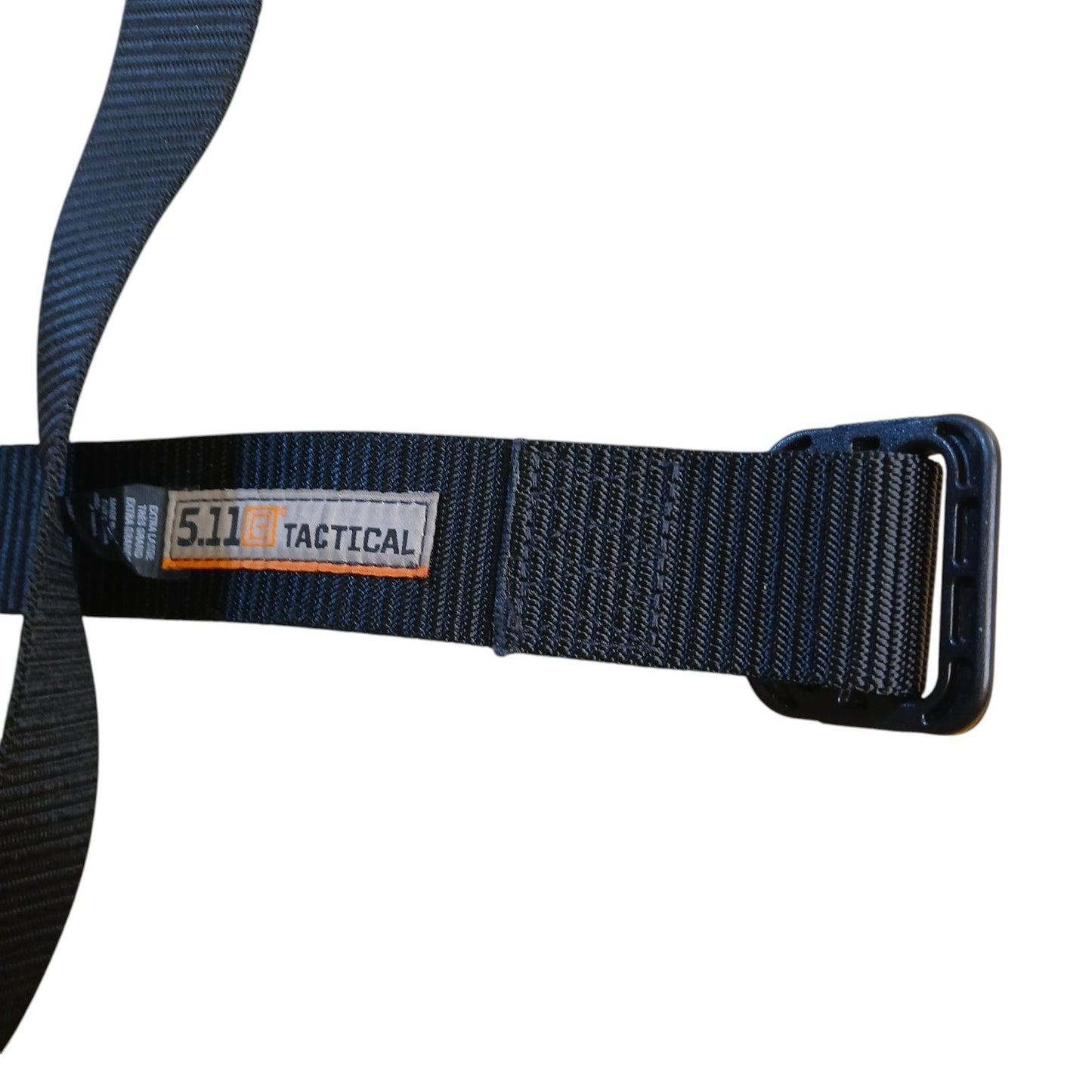 5.11 Tactical Trainer Belt Black Nylon Webbing Belt Plastic Buckle XL Ex Police