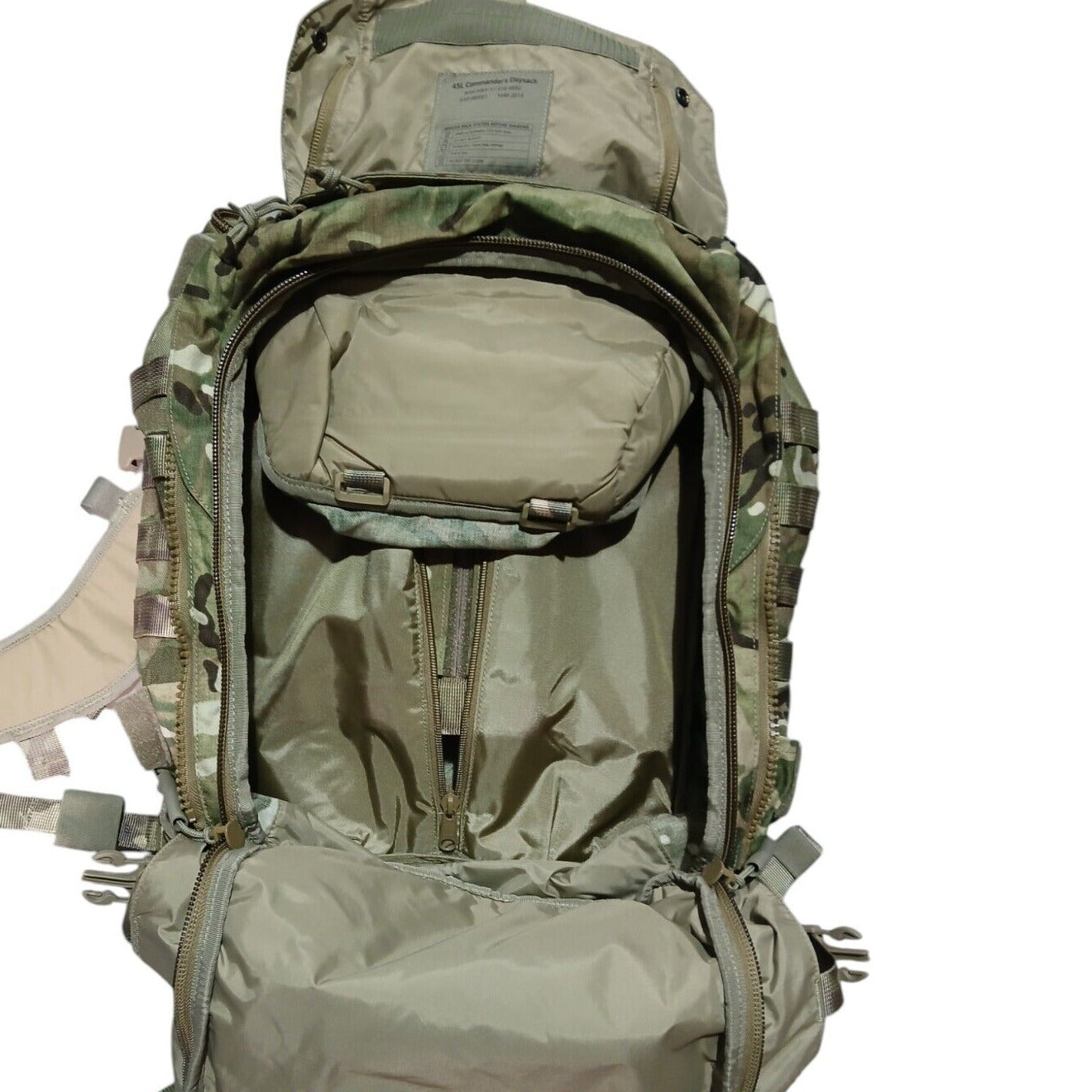 Virtus Commanders Daysack 45L British Army MTP Rucksack Kit Internal Rigid Frame