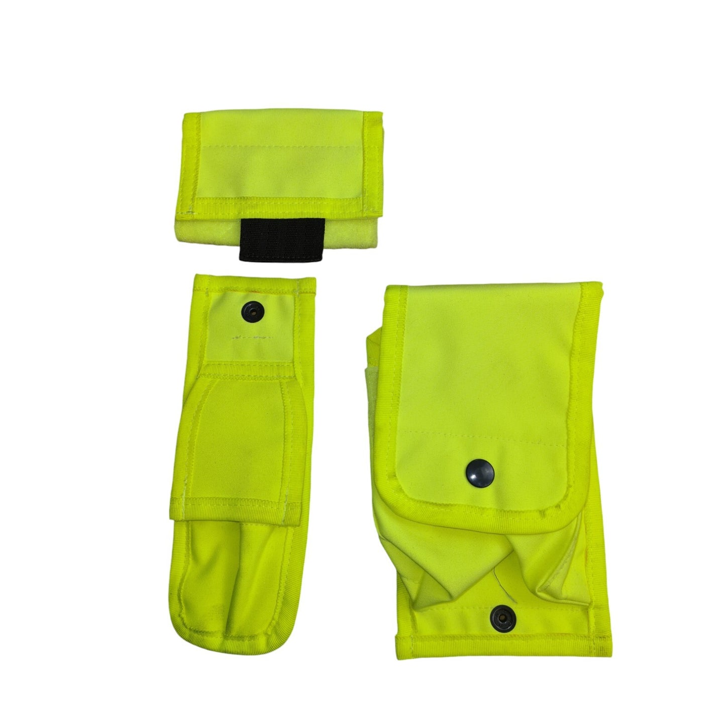 Aegis Engineering Buddy-Lok Pouch Hi Vis Hi Viz x3 Pouches Police Bundle Yellow