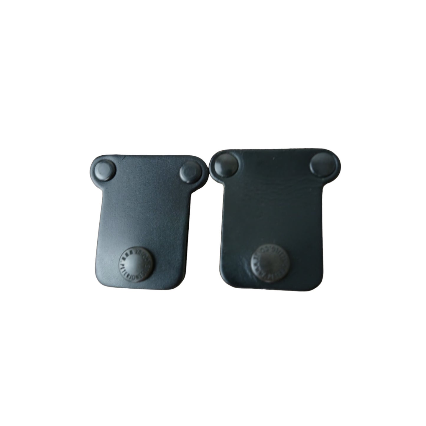 Airwave Dock Peter Jones Klickfast Leather Belt Clip x2 Ex Police 4cm x 6cm