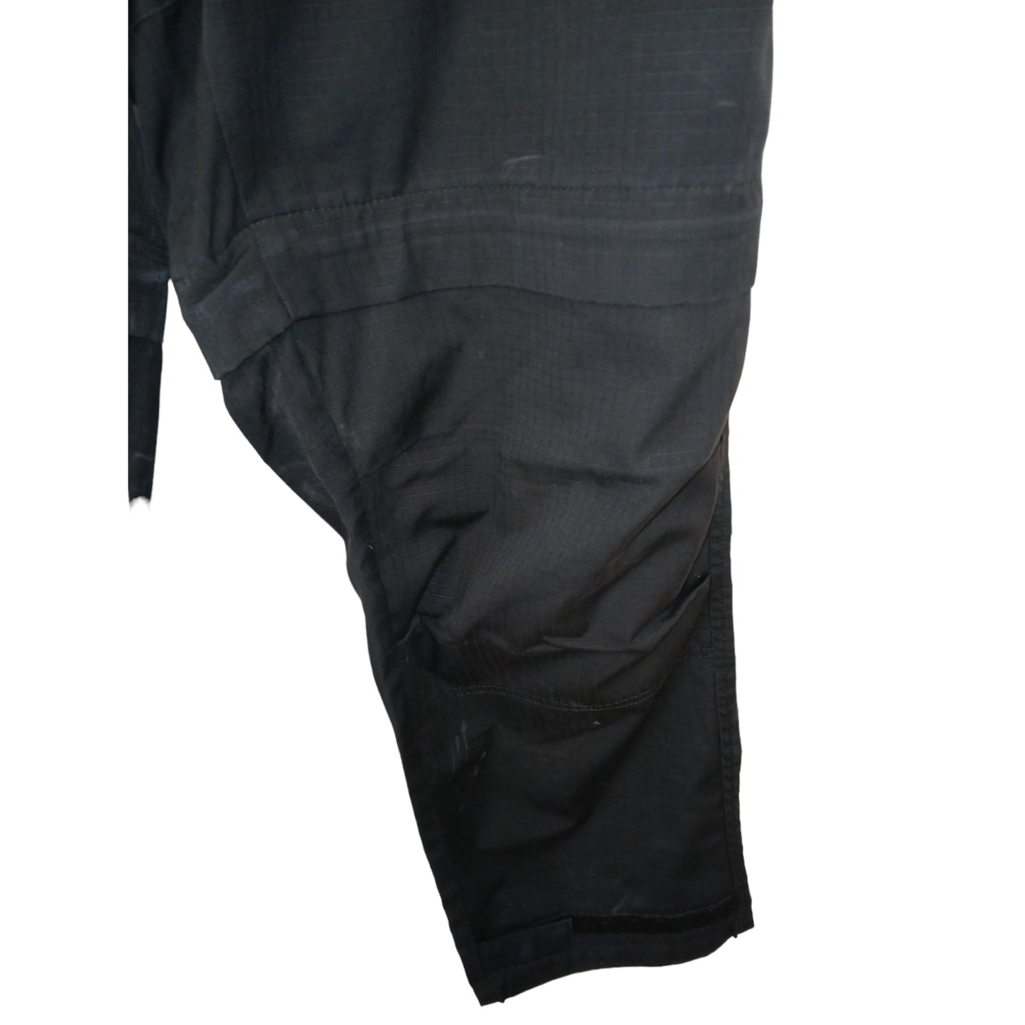Ripstop Cargo Combat Zip Off Black Utility Trousers Ex Police Various Sizes Kit