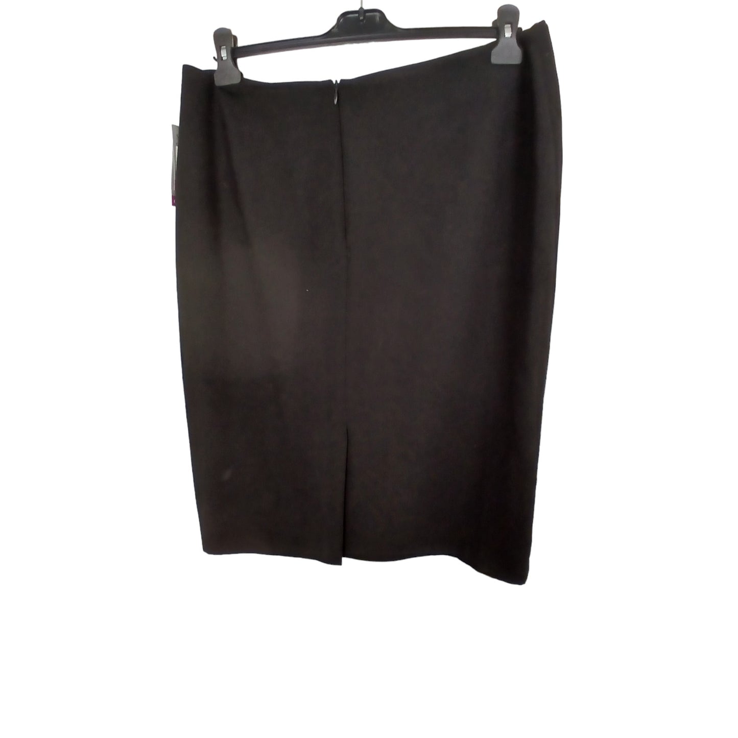 Black Lined Fitted Skirt Business Work School Various Sizes Back Split