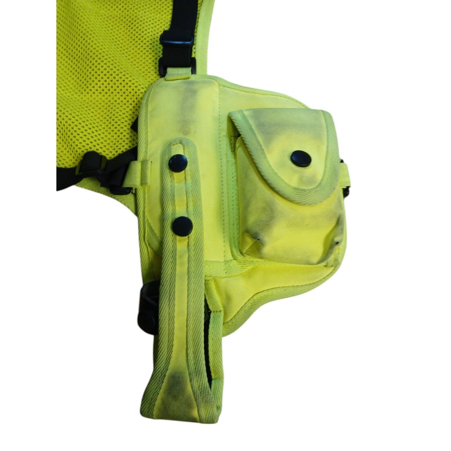 Overt Duty Shoulder Harness Protec Hi Viz Vis Equipment Holder Pouches Police (B
