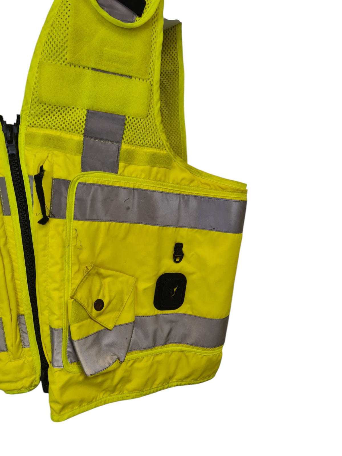 Mehler Vario System Tactical Vest Hi Vis Hi Viz built in Pouches Klickfast XXL