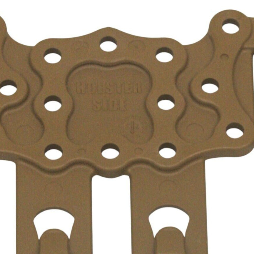 Blackhawk Molle Strike Platform Holster Slide Tan Adapter Attachment Airsoft
