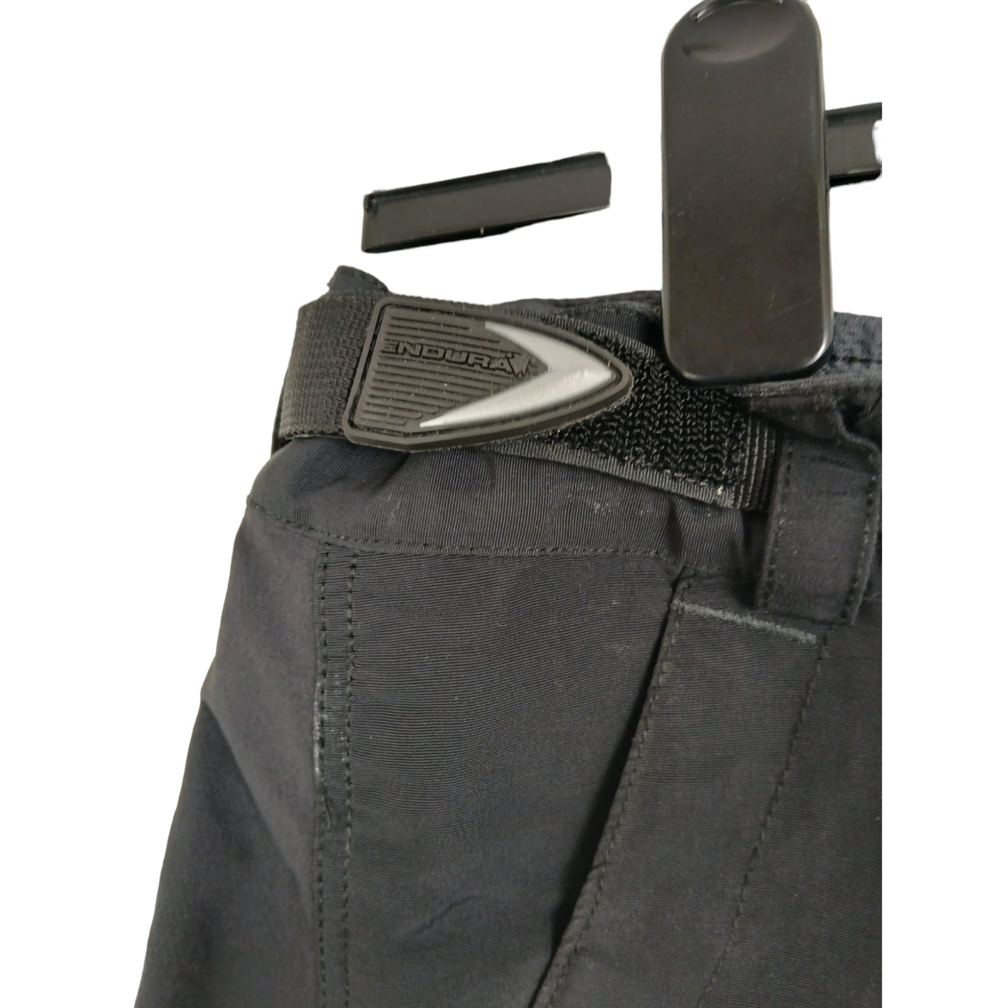 Endura Cycling Shorts Single Track II Black Mountain Bike Mens Ex Police
