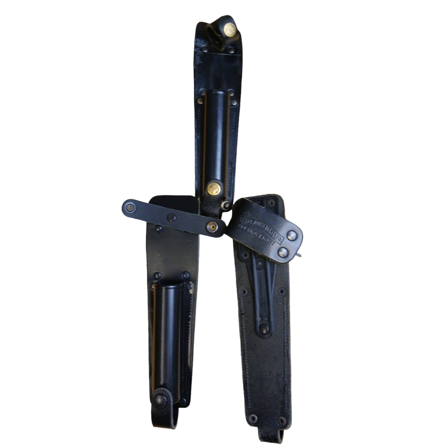 Peter Jones Leather Baton Holder 26" Belt Loop 360 Rotation Ex Police