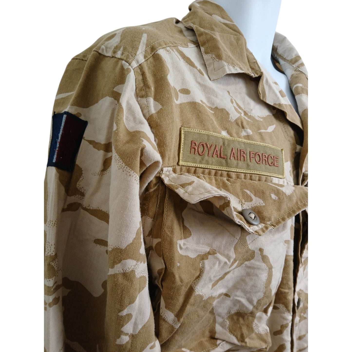 Desert Military Combat Jacket Tropical Desert Camo Shirt MOD Services Army