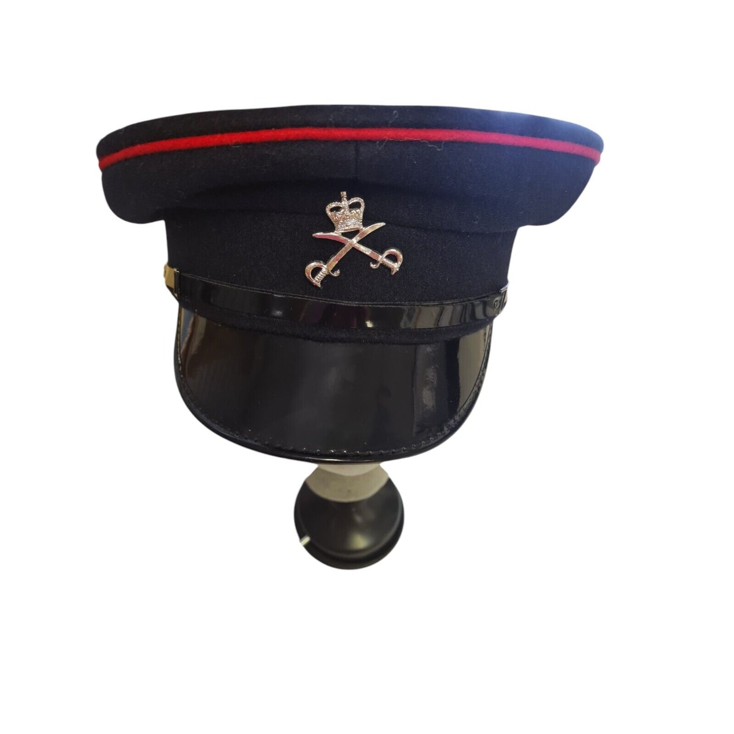 APTC No 1 Dress Peaked Cap Hat Queens Crown Badge Red Piping TV Film Collector