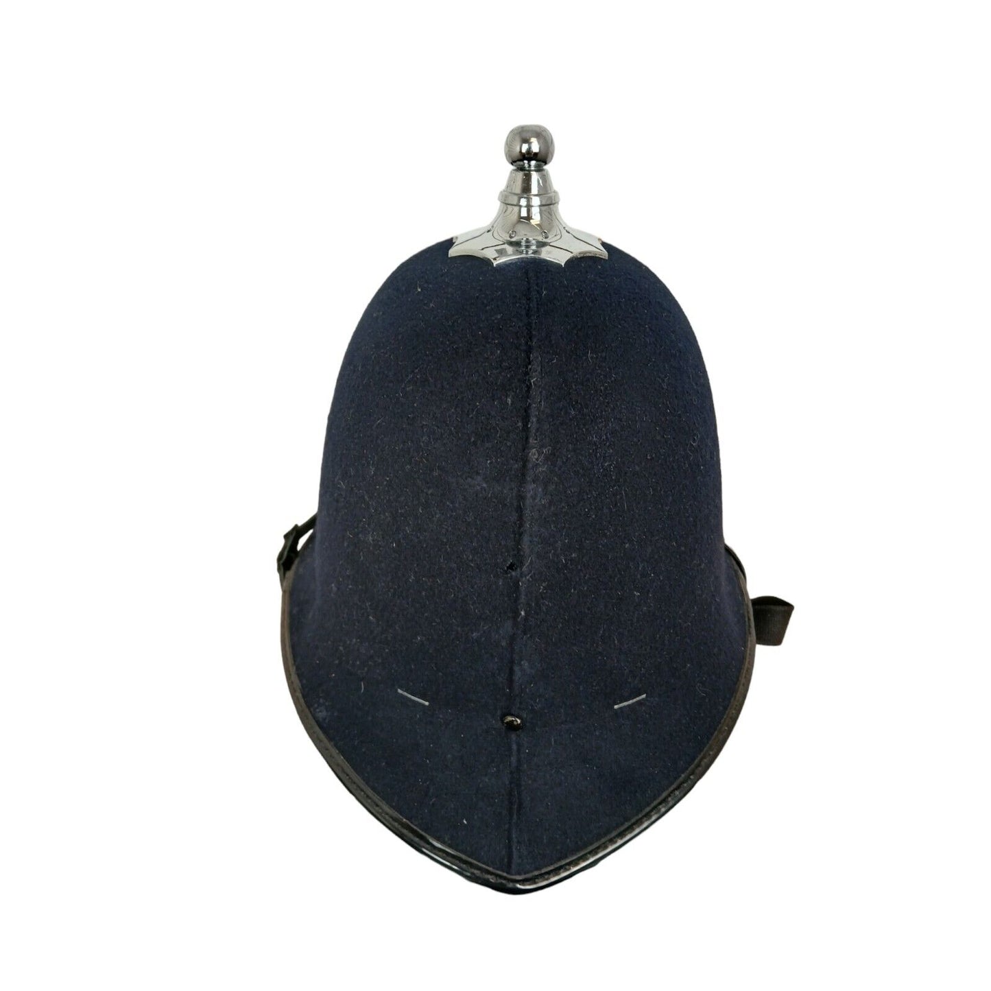 Ball Top Police Helmet Obsolete Collector Interest Memorabilia Bobby Black