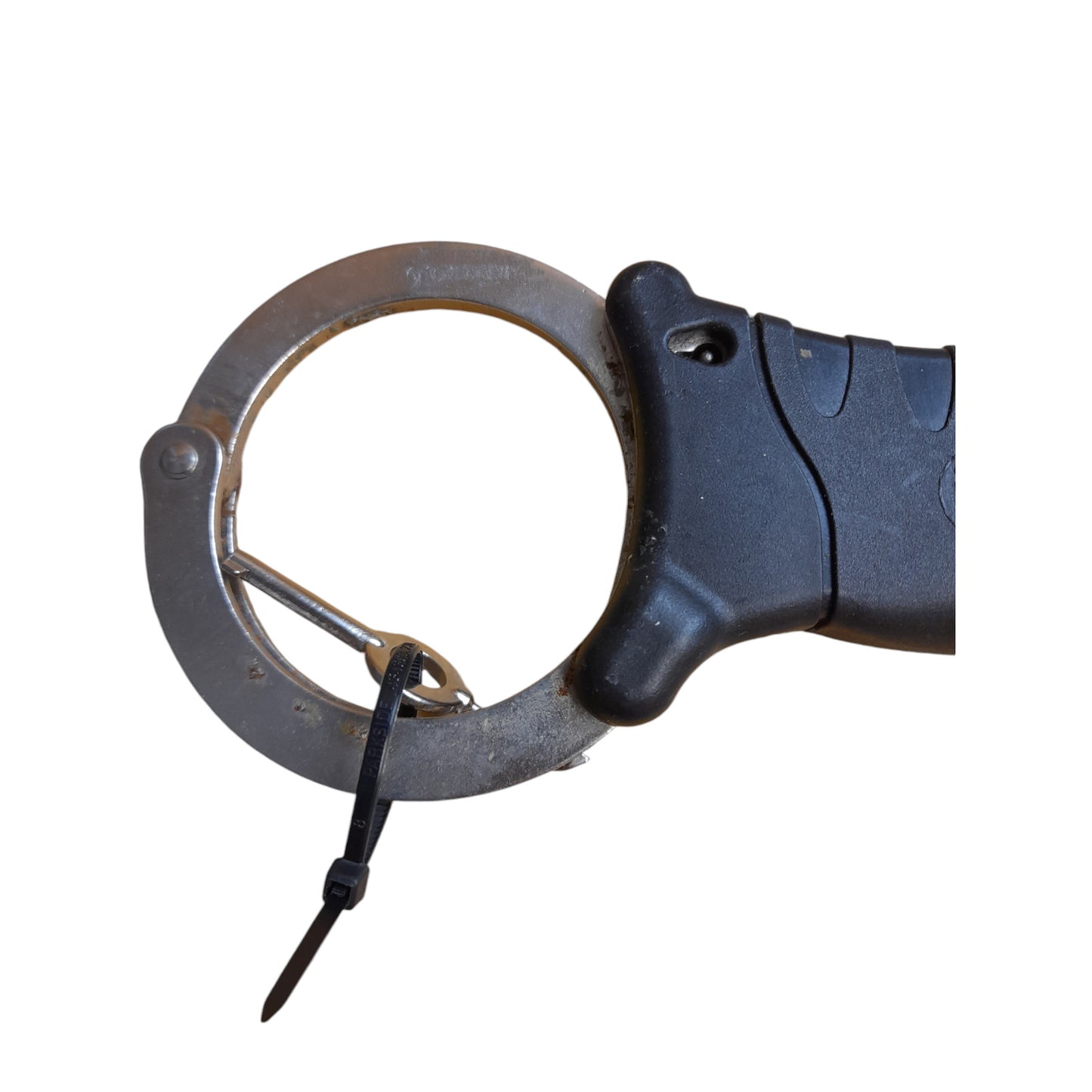 TCH840 Handcuffs Speedcuffs Cuffs Ex Police Rigid Handcuffs With Key Grade B