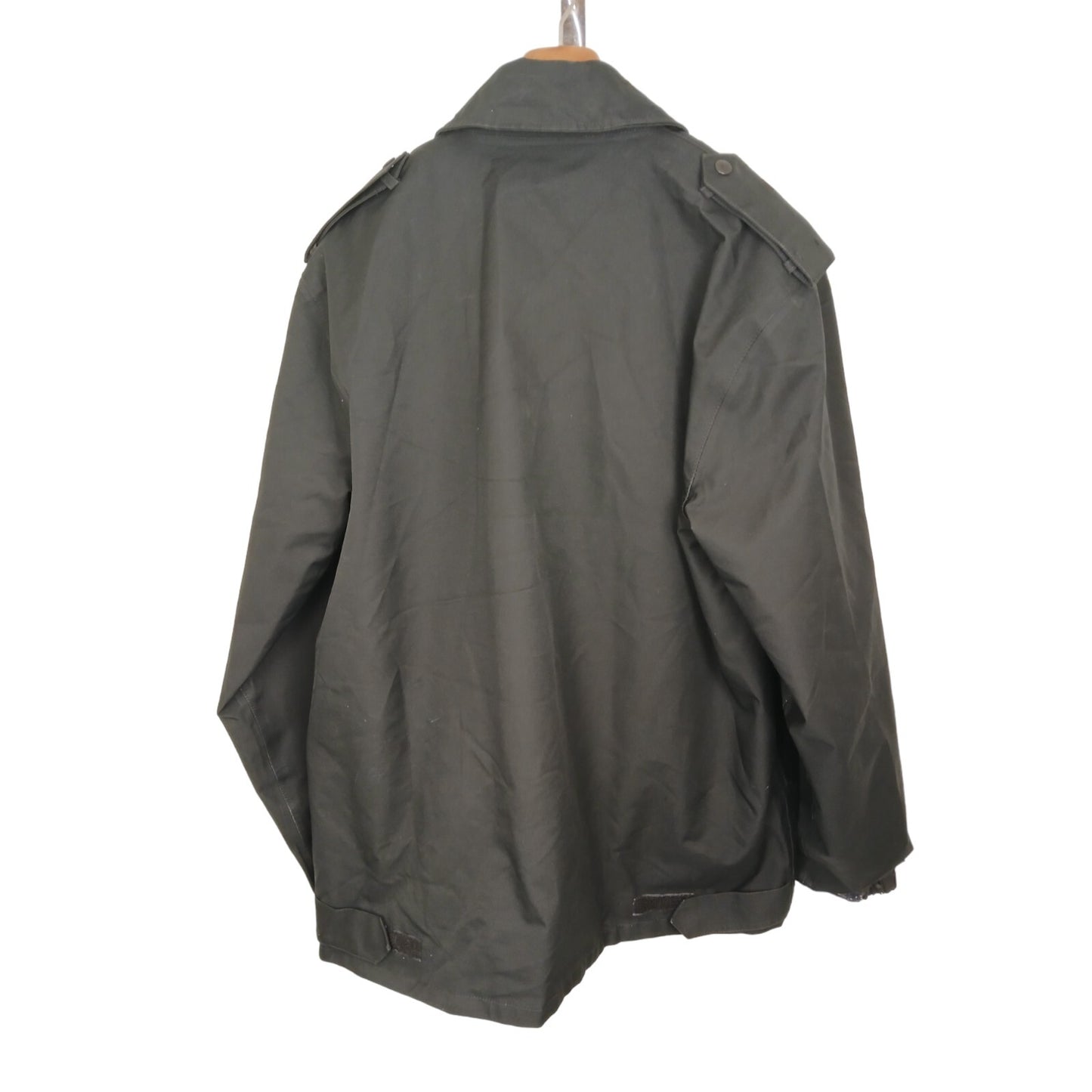 Ex Police Goretex Mens Jacket Coat 3/4 Length Macbean Large Waterproof Black