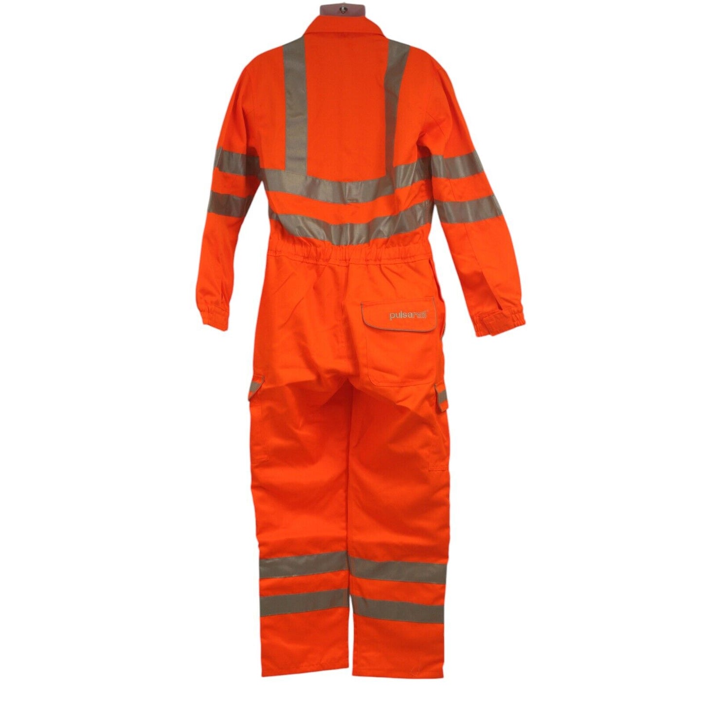 Pulsar PR339 Coverall New Rail Specification Hi Vis Hi Viz Orange Overalls