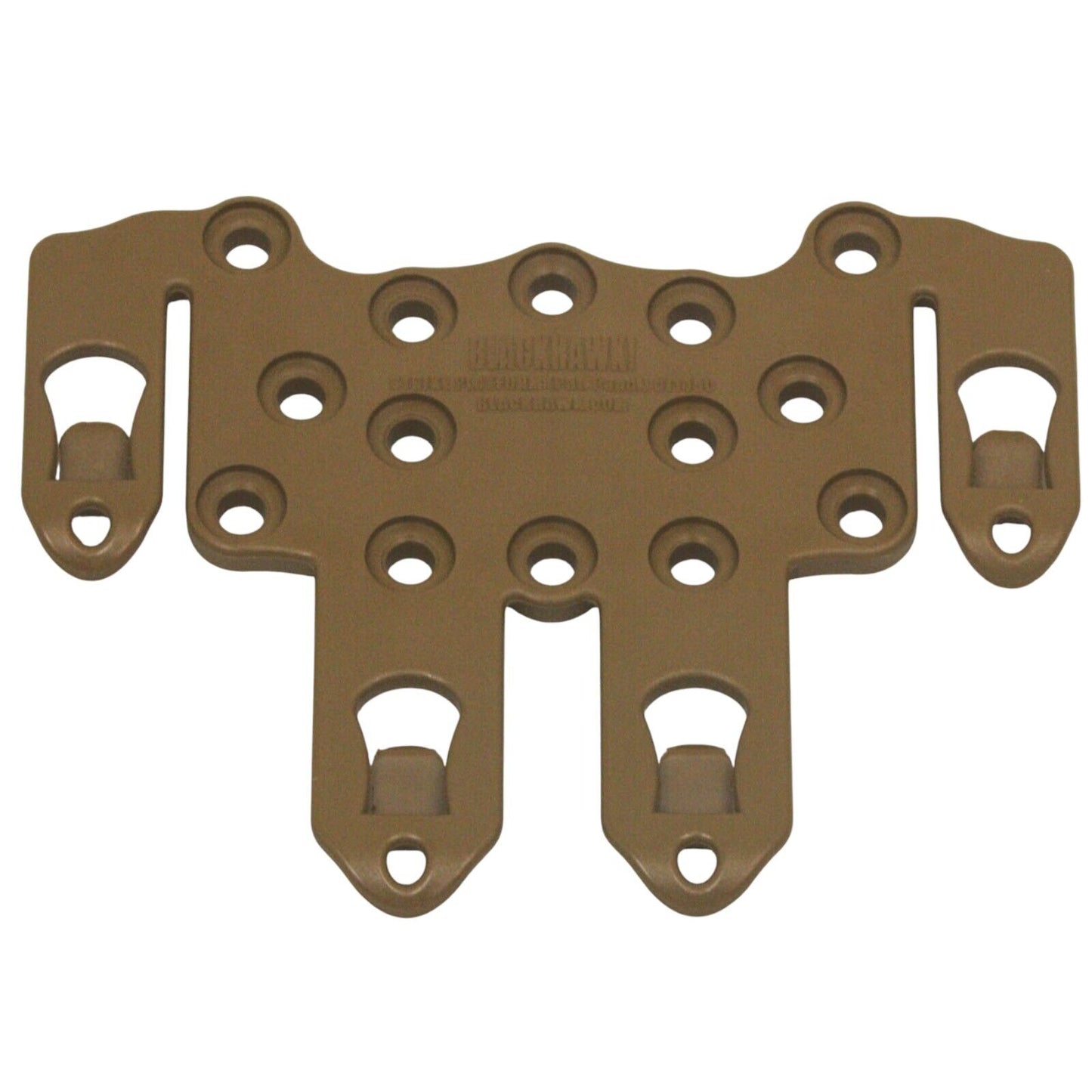 Blackhawk Molle Strike Platform Holster Slide Tan Adapter Attachment Airsoft