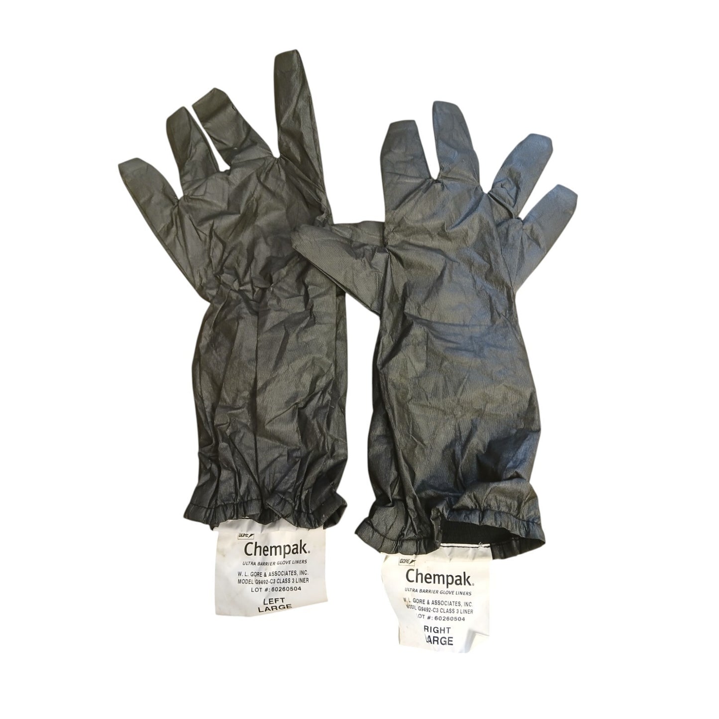 Chempak Goretex Gloves Ultra Barrier Glove Liners Protection PPE Safety