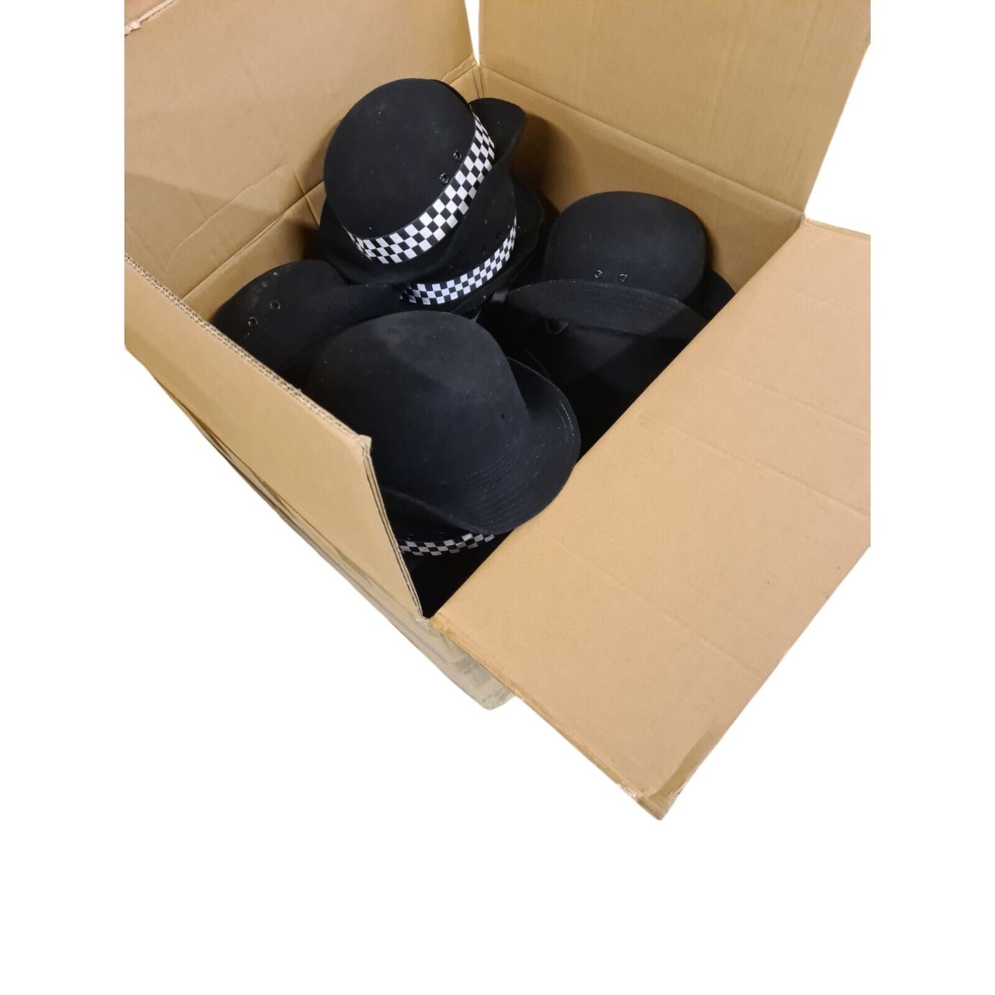 Police WPC Bowler Hats Large 25 Mixed Bundle Box Film TV Restore Upcycle Hat