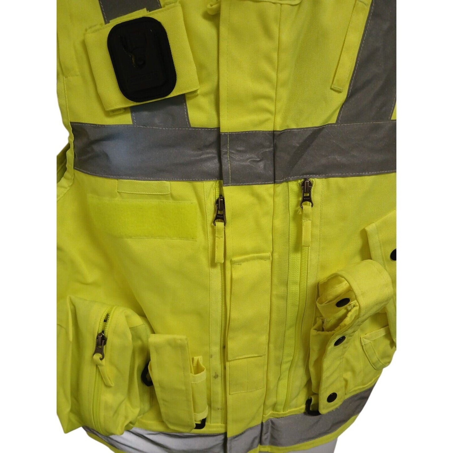 Endura Tactical Vest Hi Viz Vis Klickfast Large Pouches Ex Police Security