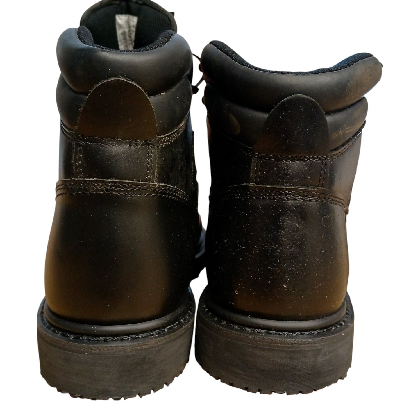Opgear Safety Boots Black leather size 11 Police Security Workwear Steel Toe Cap