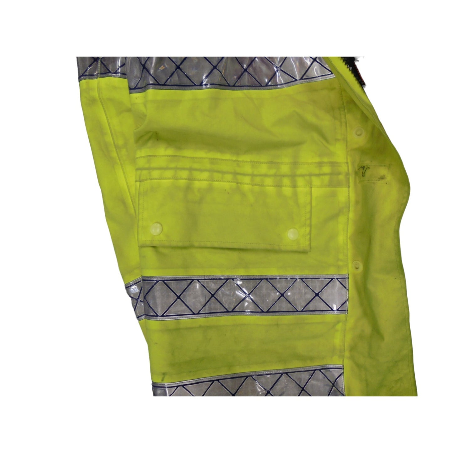Goretex Hi Vis Class 3 3/4 Length Jacket Waterproof Motorway Highway Grade B
