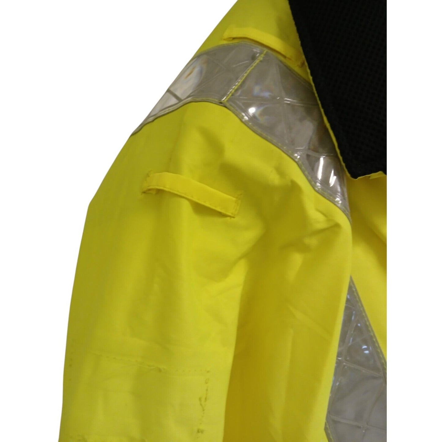 Yaffy Cycling Jacket Hi Vis Hi Viz Waterproof Security Ex Police Emergency Bike