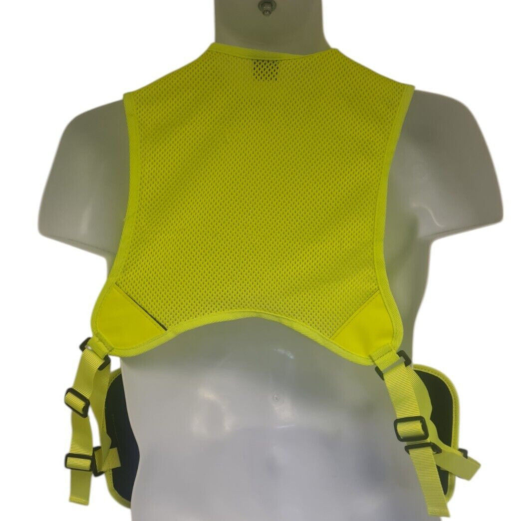Protec Overt Duty Shoulder Harness Chest Rig Hi Viz Hi Vis Pouches Police D