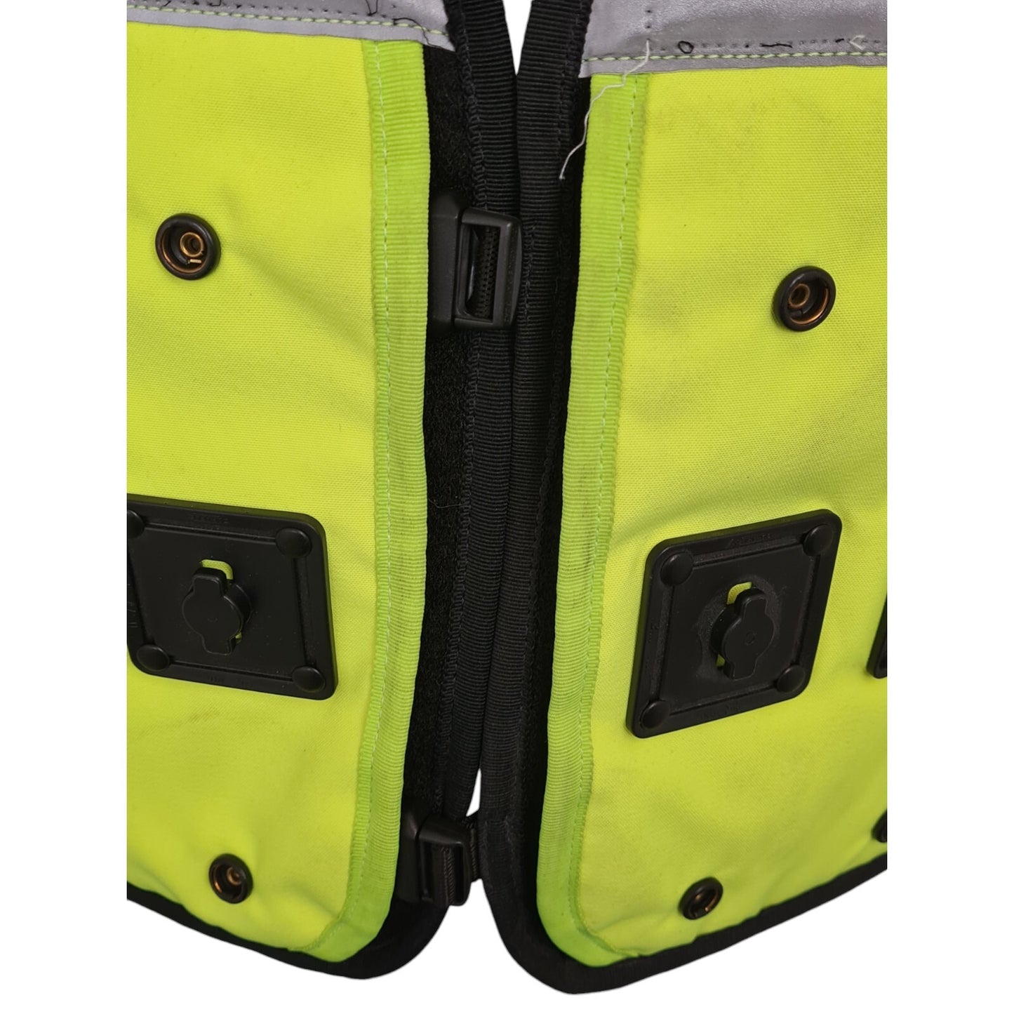 Aegis Engineering Hi Viz Hi Vis Stab Vest Body Armour Cover Buddy-Lok System M/L