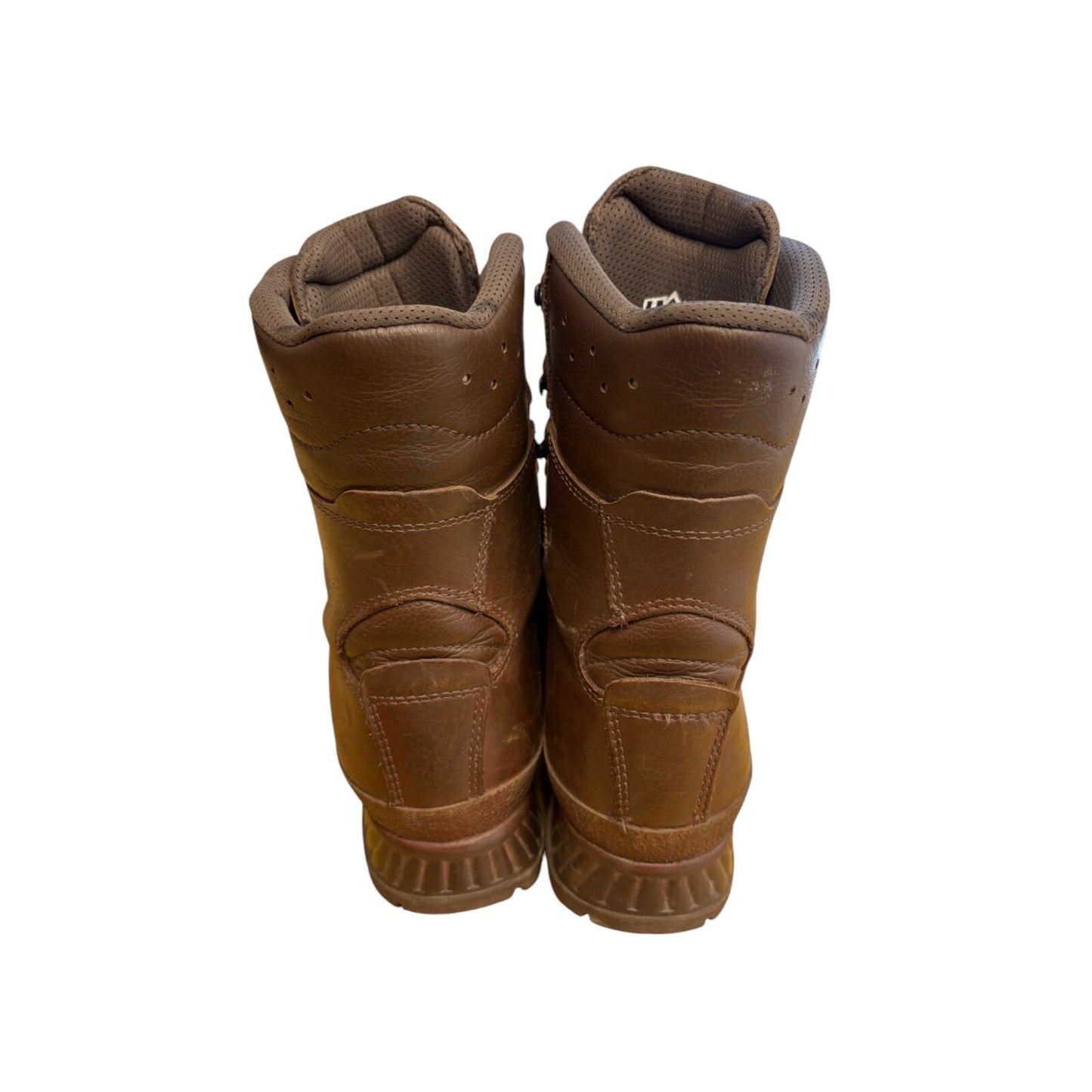 Haix Cold Wet Weather Gore-Tex Combat Brown Leather Boots Size 8M Male
