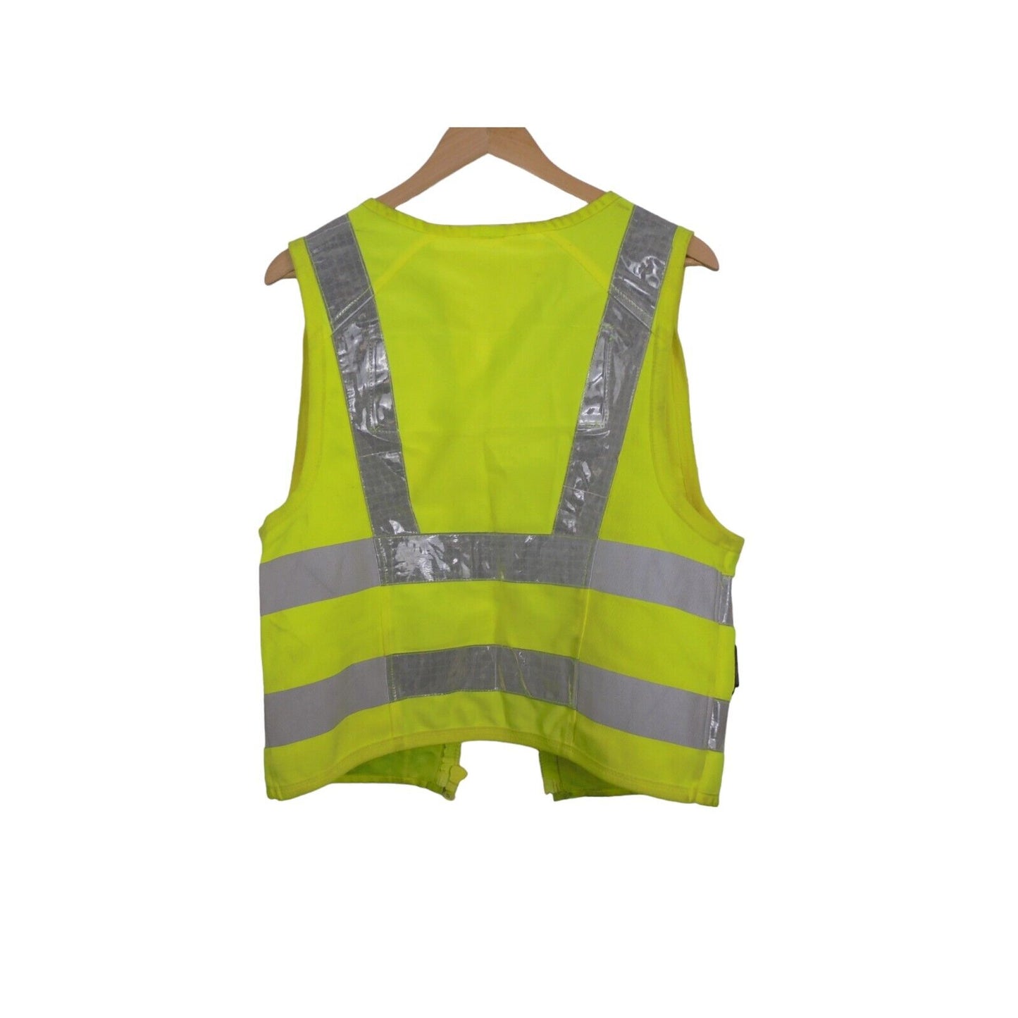 Yaffy Tactical Vest Hi Vis Ex Police Model 511 Emergency Utility Security GradeB