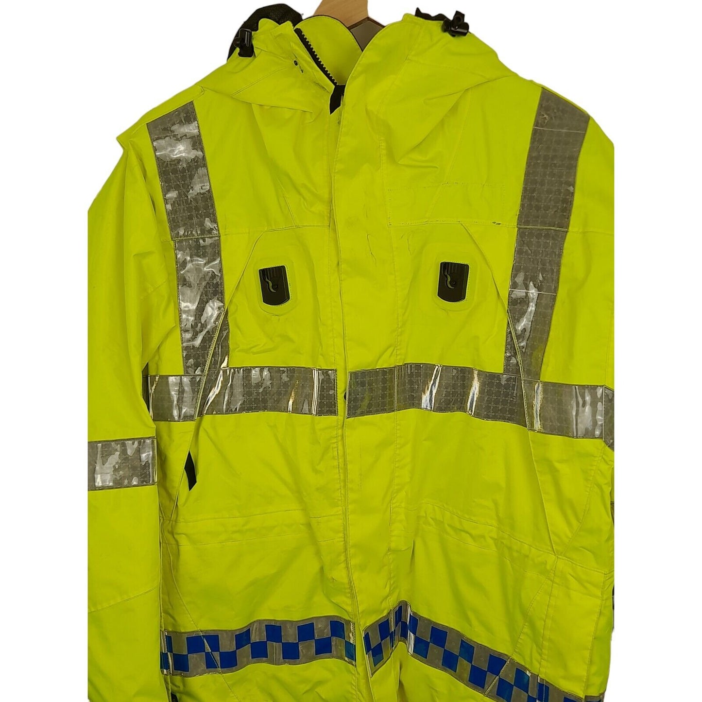 Keela Hi Vis Jacket Ex Police Waterproof Anorak Security Emergency Recovery