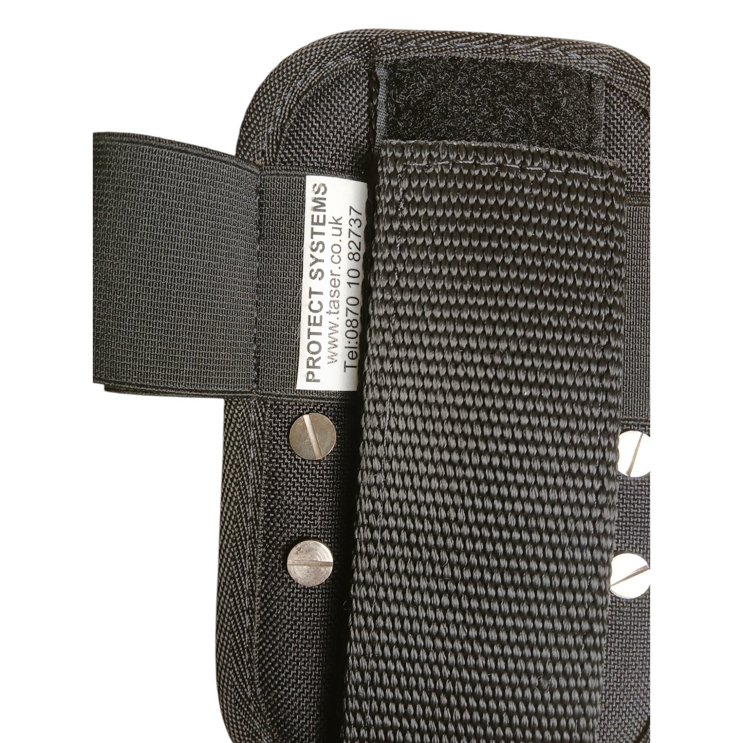 Protect Systems Drop Leg Strap Utility Holder Black Ex Police Security Nylon