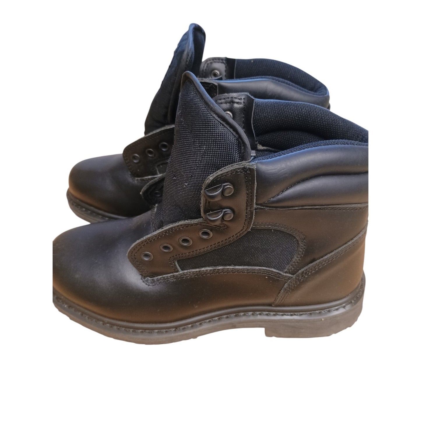 Opgear Safety Boots Black Leather Size 7 Police Security Prison Service Doorman