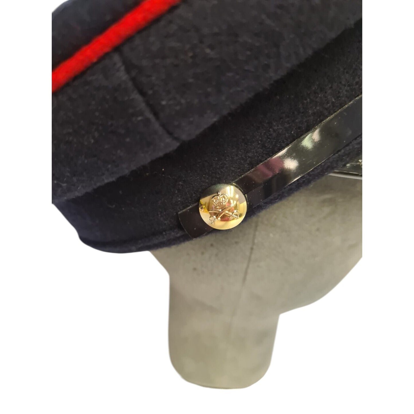 APTC No 1 Dress Peaked Cap Hat Queens Crown Badge Red Piping TV Film Collector