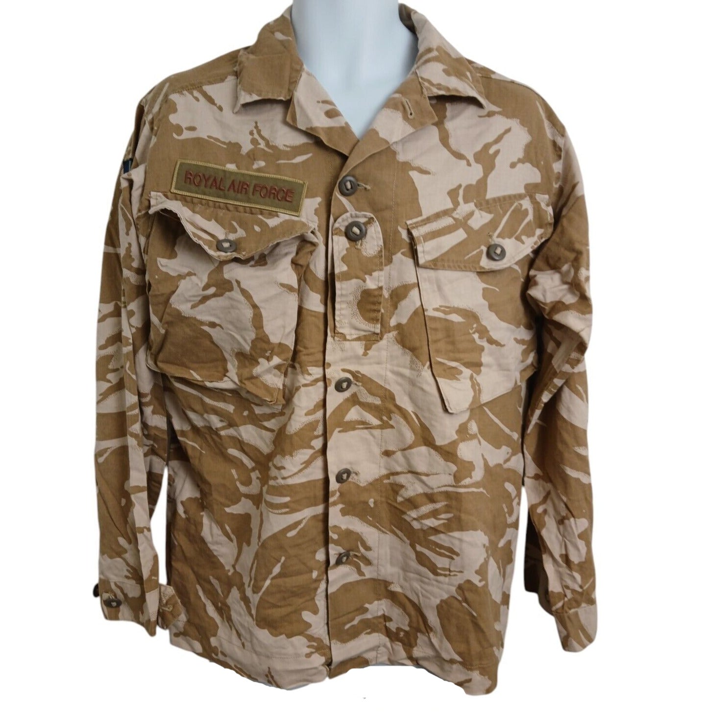 Desert Military Combat Jacket Tropical Desert Camo Shirt MOD Services Army