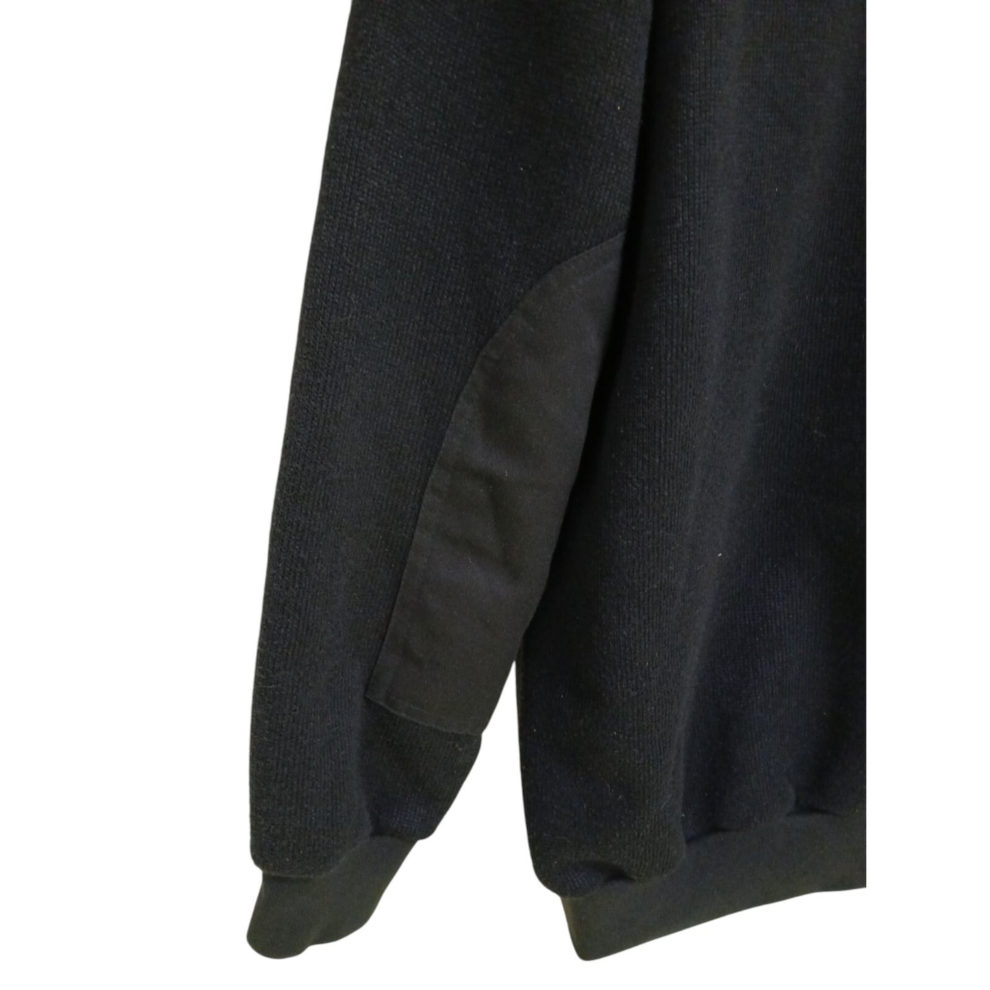 Polartec Jumper Pullover Navy Blue V Neck Large Security Ex police Security
