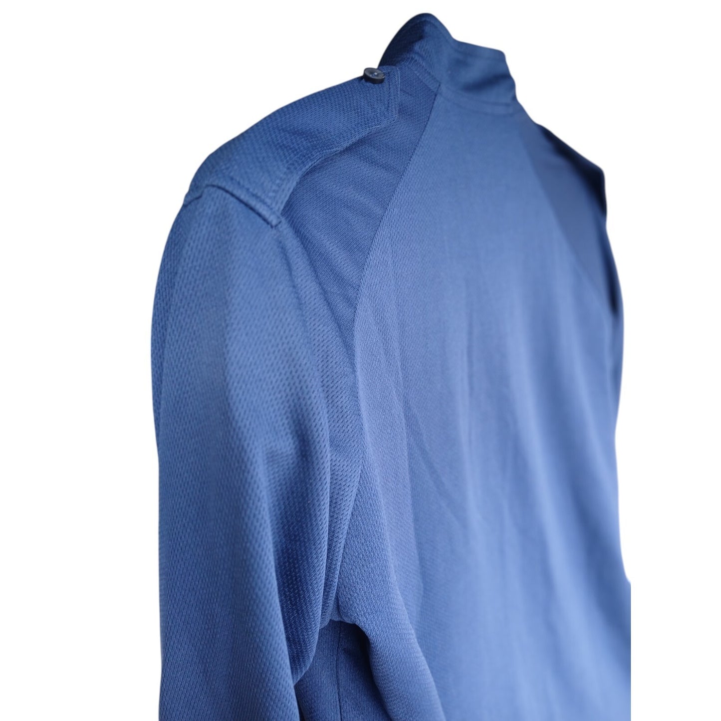 Self Wicking Police Shirt Long Sleeved Sleeve T-Shirt Blue Breathable Top Sports