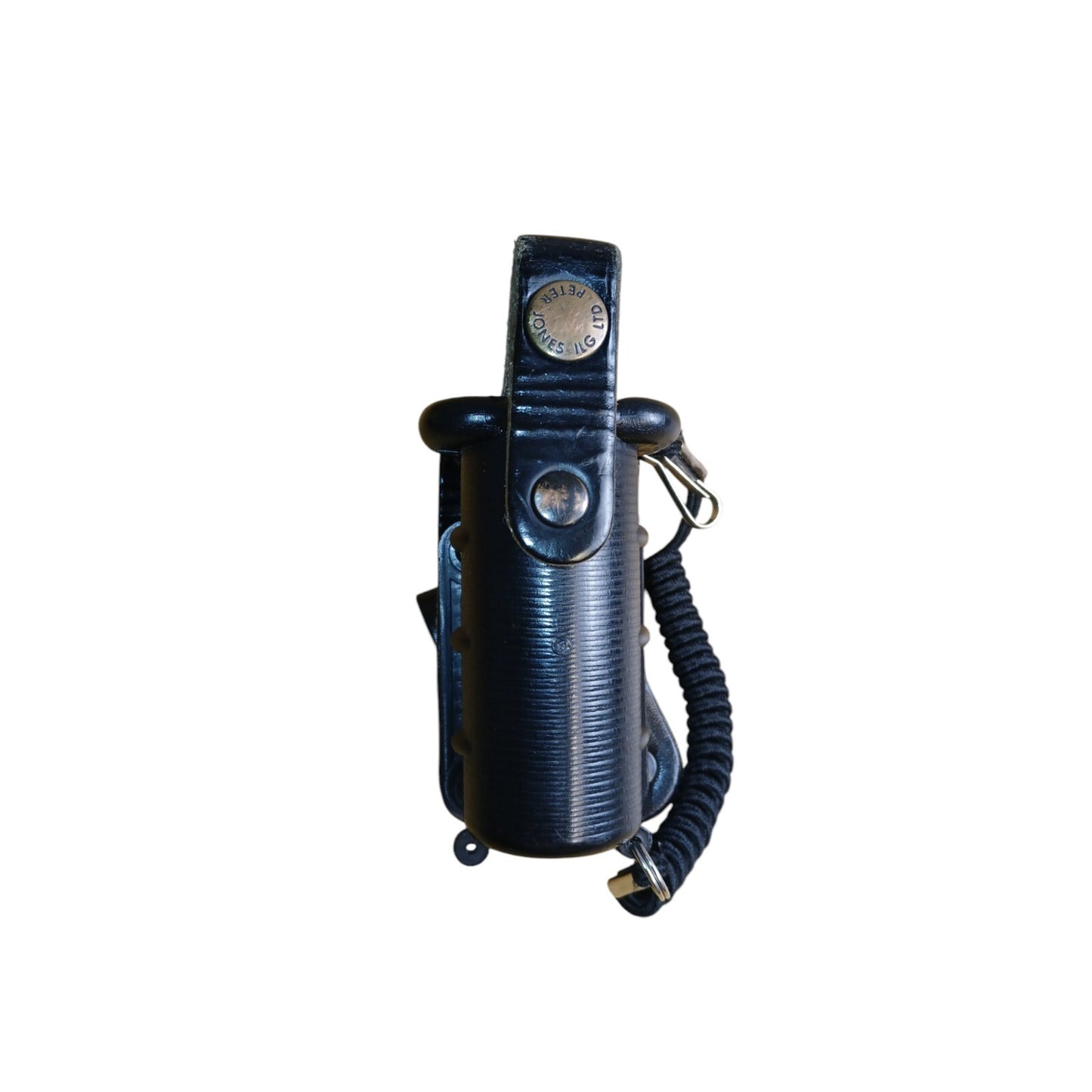 Protec Police Duty Belt With 6 Pouches Attachments Black Security Webbing (F)